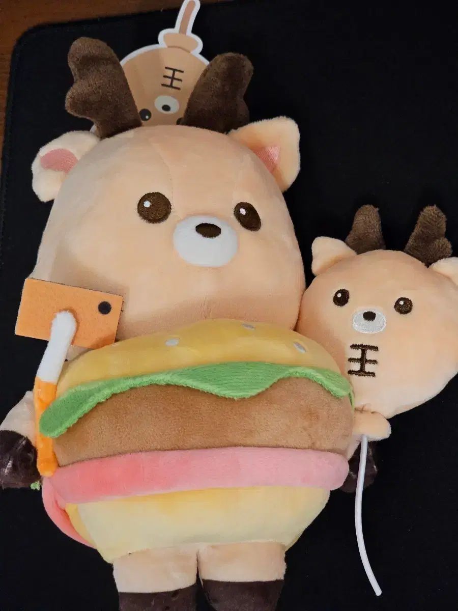 ウーロックバム 20cm リー・RIIZE（ライズ）ソンチャン(SUNGCHAN) ぬいぐるみ ハンバーガー