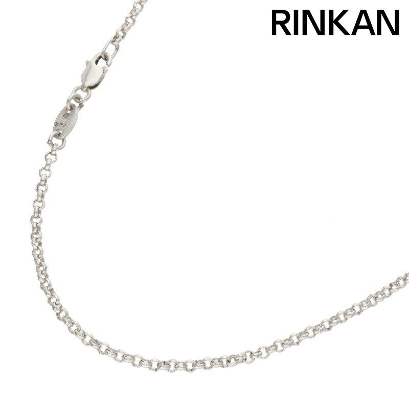 クロムハーツ NECKCHAIN R18/ロールチェーン18inch シルバーネックレス