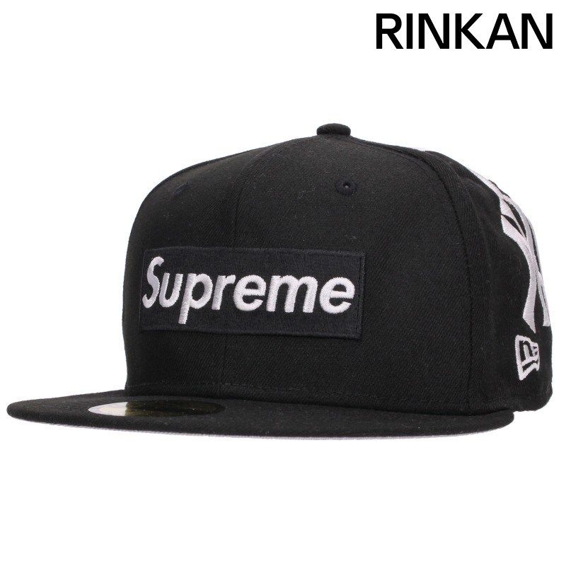 シュプリーム ×ニューエラ New Era 21AW New York Yankees Box Logo New Era ニューヨークヤンキースボックスロゴキャップ メンズ 7.25