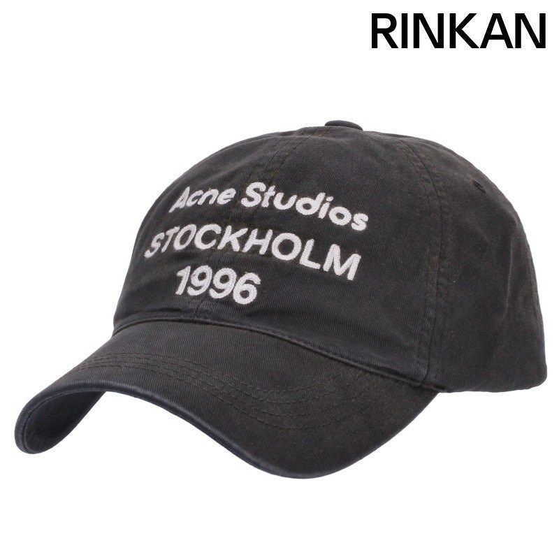 アクネストゥディオズ FN-UX-HATS000357 ロゴ刺繍ベースボールキャップ