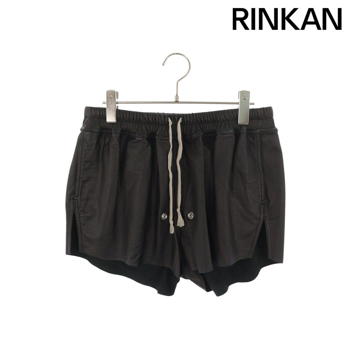 リックオウエンス 24SS RO01D2387-LLP レザーショーツ レディース 40