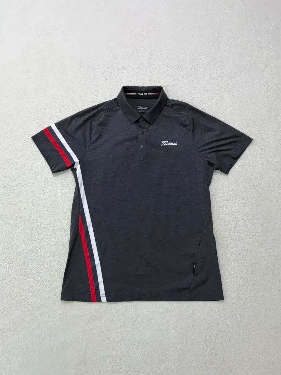 Titleist(タイトリスト) ゴルフ 機能性 カラーTシャツ 半袖 グレー L