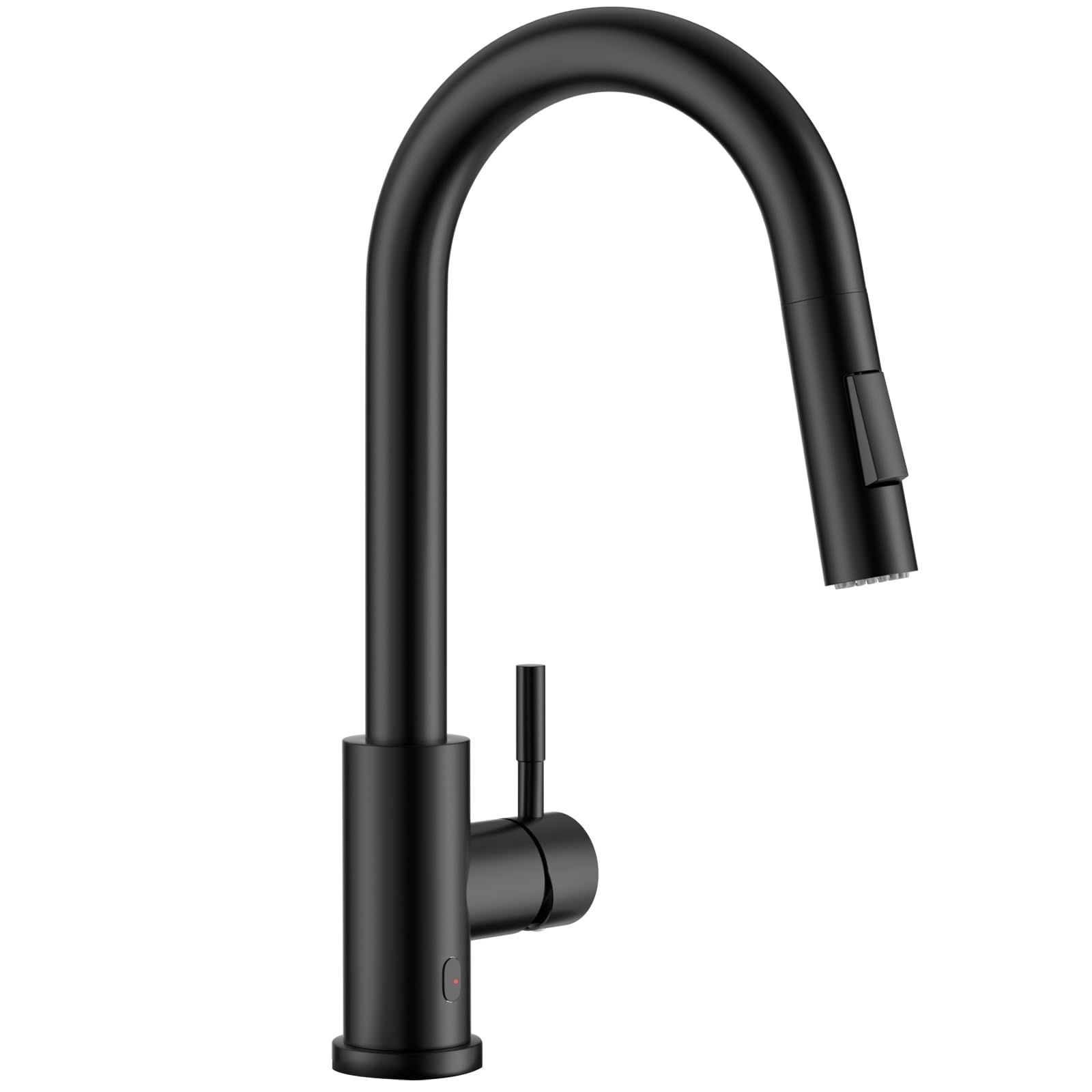 ★新品★APPASOタッチレスキッチン水栓、引出し式プレミアム感応式キッチン蛇口 、自動赤外線キッチンタップ、2機能スプレー付き360°回転キッチン混合蛇口、センサーシングルハンドル台所水栓 日本語説明書付き f38a9425