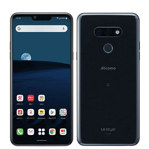 【未使用】L-41A LG style3 Mirror Black SIMフリー 本体 ドコモ スマホ【送料無料】 l41abk10mtm