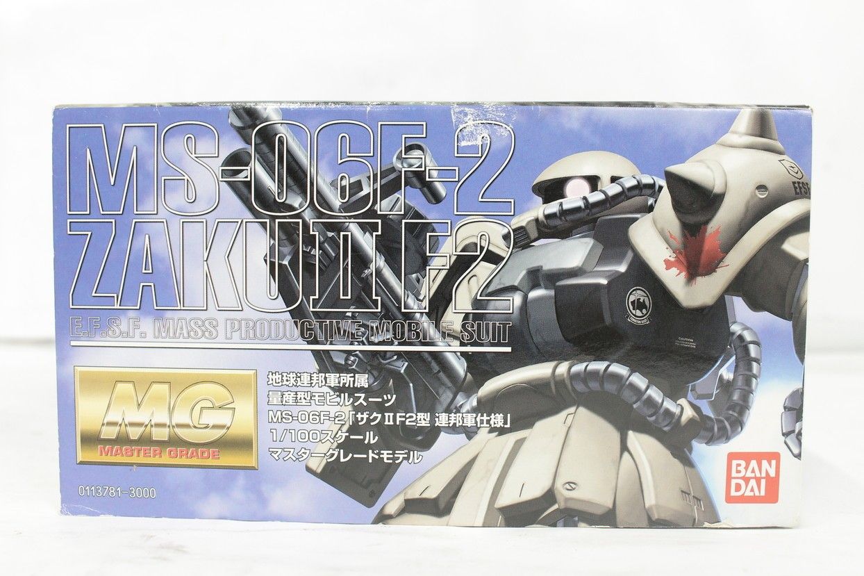 未組立 バンダイ MG 1/100 MS-06F-2 ザクII F2型 (連邦軍仕様) 機動