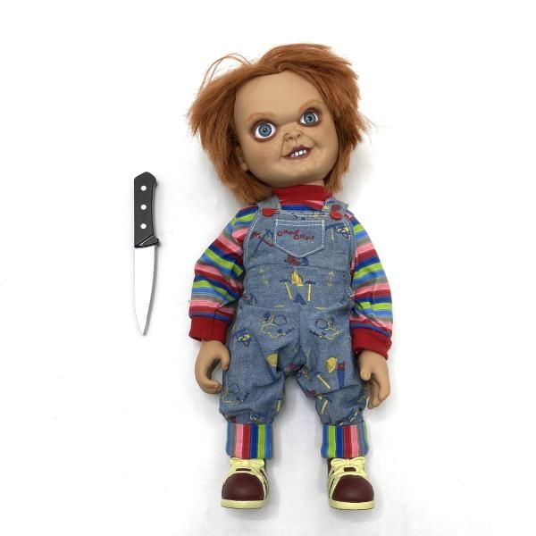【中古】【開封/箱傷み有】グッドガイ チャッキー(ナイフに血無し) 「チャイルドプレイ2」 15インチ トーキングフィギュア[95]