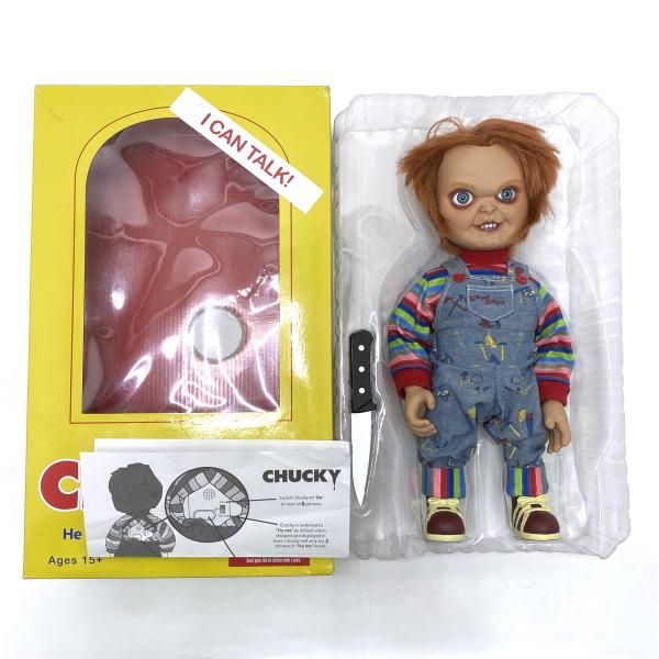 【中古】【開封/箱傷み有】グッドガイ チャッキー(ナイフに血無し) 「チャイルドプレイ2」 15インチ トーキングフィギュア[95]
