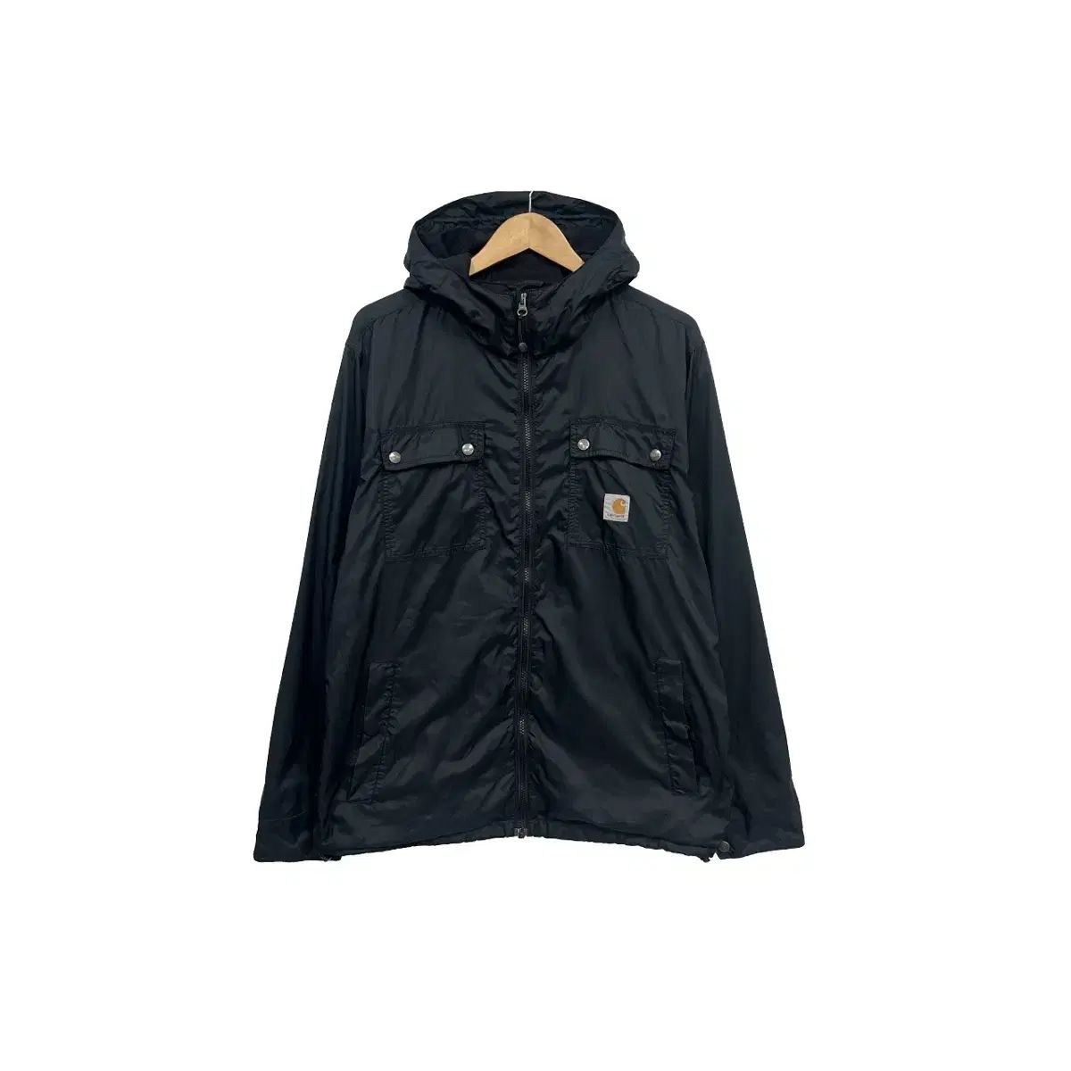 95 Carhartt カーハート ロックフォード ポケット フード ウィンドブレーカー ジップアップ ジャケット 6,177円