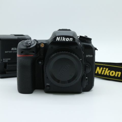 【良品】NIKON ニコン デジタル一眼レフカメラ D7500 ボディ ブラック #LE2027754