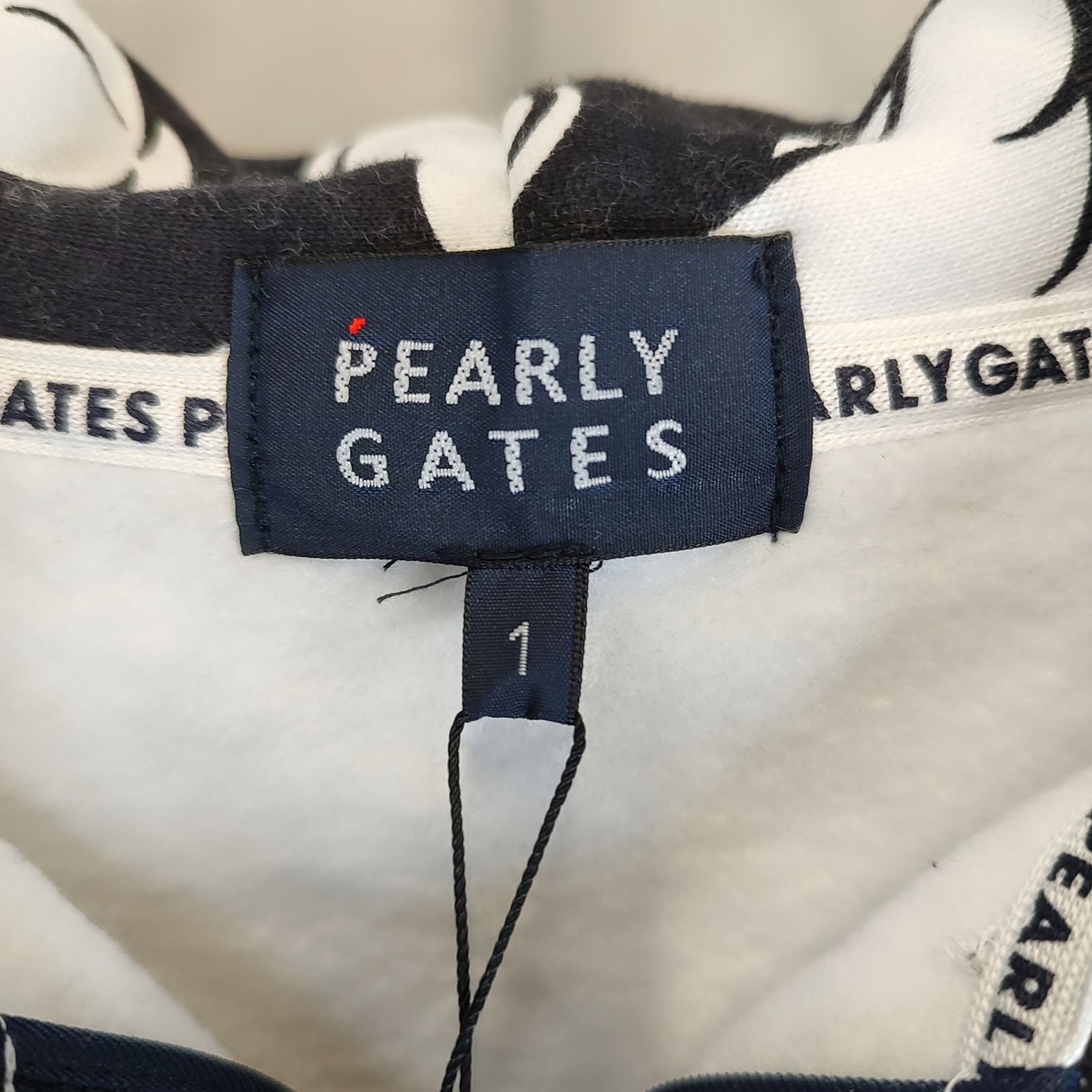 PEARLY GATES パーリーゲイツ ゴルフ × Disney ミッキー柄 ジップ