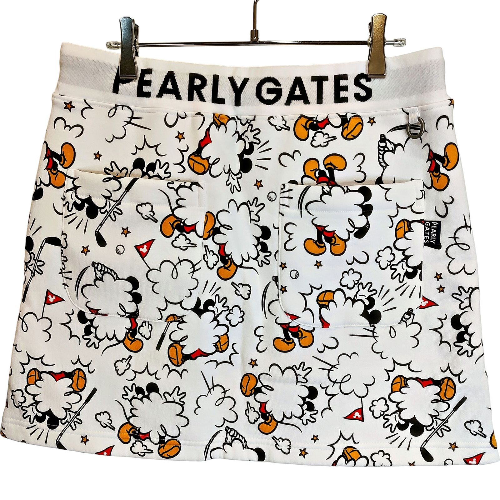 PEARLY GATES パーリーゲイツ ゴルフ × Disney ミッキー柄 スカート