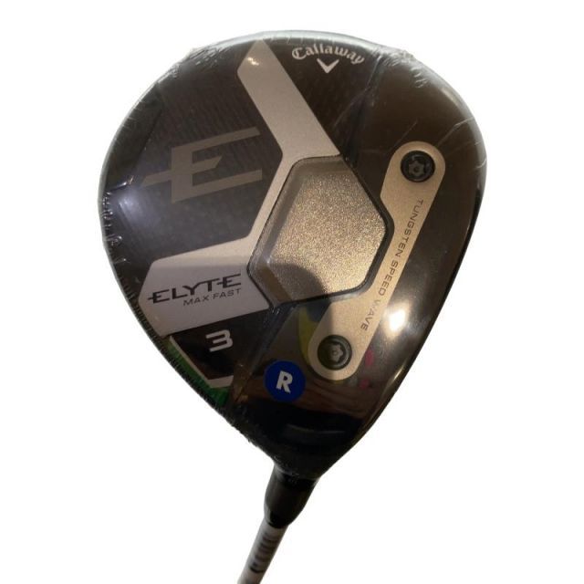 【中古】 キャロウェイ ELYTE MAX FAST 3W フェアウェイウッド FW LIN-Q GREEN 40 for CW(ELYTE FW) (フレックスR) メンズ 男性用 右利き 右用 Nランク ゴルフクラブ