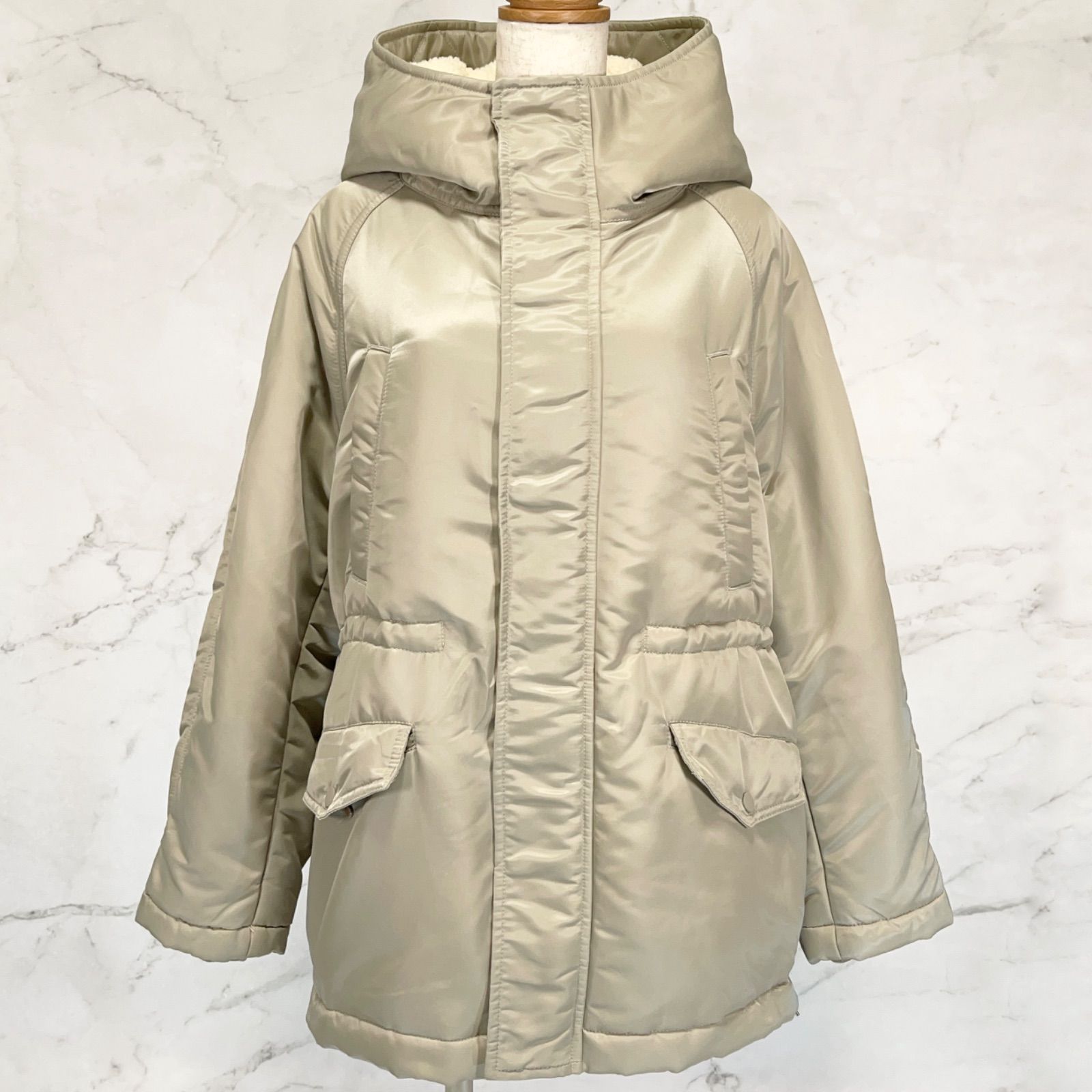 upper hights　アッパーハイツ　THE U-2B モッズコート　GREGE グレージュ　レディース　0サイズ　150A33702GRG