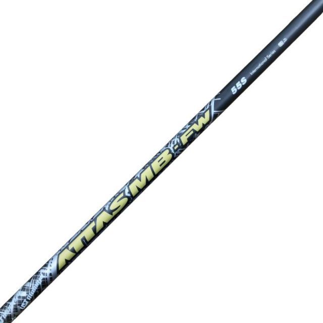 【中古】 コブラスリーブ付き(DARKSPEED系) マミヤフェアウェイウッド用 シャフト ATTAS MB-FW55 (フレックスS)Bランク ゴルフクラブ