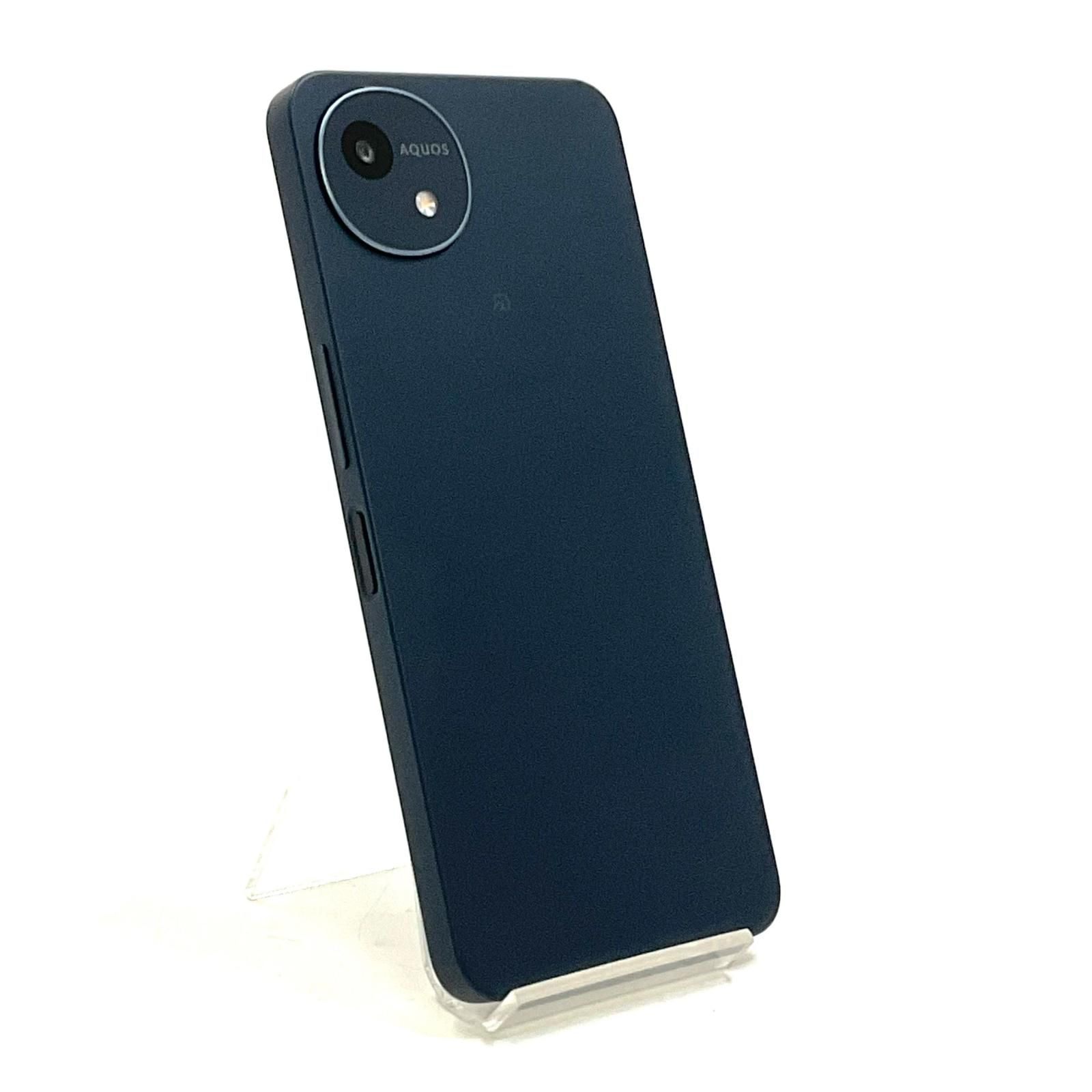 【全額返金保証】【最速発送】SHARP AQUOS wish4 64GB ブルー docomo SIMフリー SH-52E 白ロム 美品 動作確認済