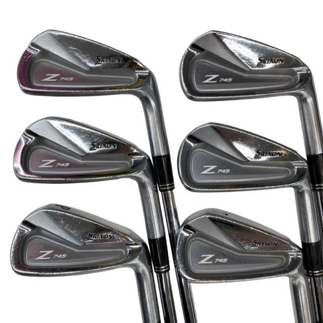 【中古】 ダンロップ SRIXON Z745 6S アイアンセット IR NS PRO 980GH D.S.T (フレックスS) メンズ 男性用 右利き 右用 Cランク ゴルフクラブ