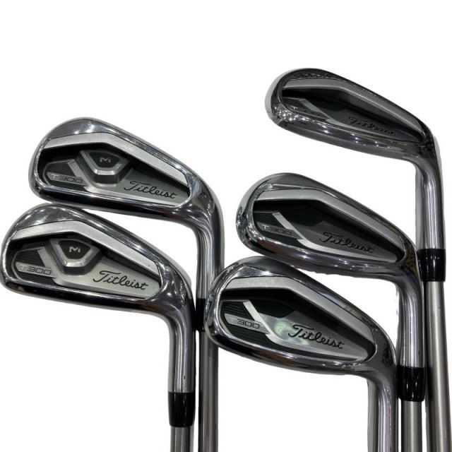 【中古】 タイトリスト Titleist T300(2021) 5S アイアンセット IR 3D055 (フレックスその他) メンズ 男性用 右利き 右用 Cランク ゴルフクラブ