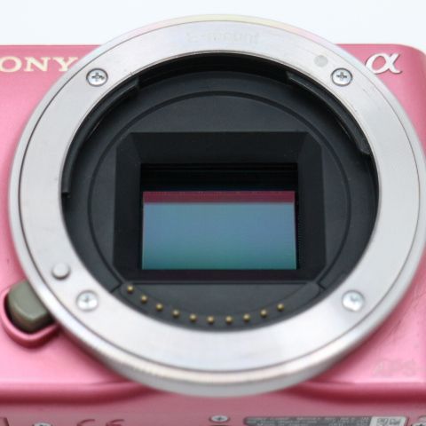 新品充電器付き！！＞＞【並品】SONY ソニー Alpha NEX-3N Pink ピンク