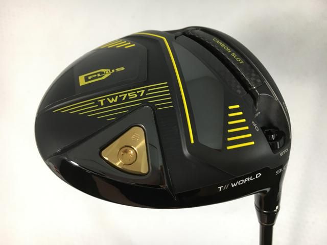 返品OK 【中古ゴルフクラブ】【超美品】ホンマ TOUR WORLD (ツアーワールド) TW757 TYPE-D PLUS ドライバー VIZARD TR20-50 1W