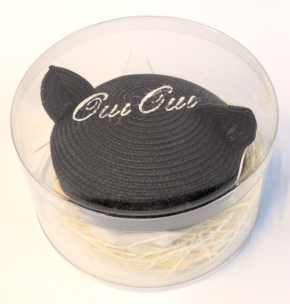 Oui Oui ネオブライスサイズ帽子 ねこみみベレー帽
