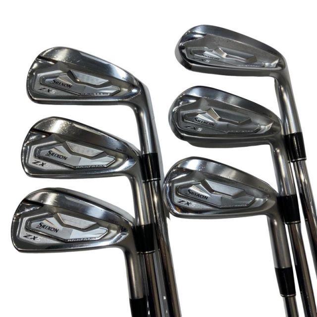 【中古】 ダンロップ SRIXON ZX5 Mk II 6S アイアンセット IR NS PRO 950GH neo DST (フレックスS) メンズ 男性用 右利き 右用 Cランク ゴルフクラブ