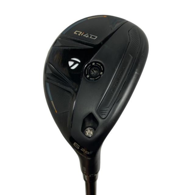 【中古】 テーラーメイド Qi4D U6 ユーティリティ UT REAX 65(Qi4D UT) (フレックスR) メンズ 男性用 右利き 右用 Bランク ゴルフクラブ