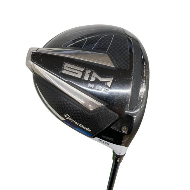 【中古】 テーラーメイド SIM MAX 10.5° ドライバー DR TENSEI BLUE TM50(DR) (フレックスS) メンズ 男性用 右利き 右用 Cランク ゴルフクラブ