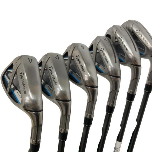 【中古】 テーラーメイド SIM MAX・OS 7S アイアンセット IR TENSEI BLUE TM60(IR) (フレックスS) メンズ 男性用 右利き 右用 Cランク ゴルフクラブ