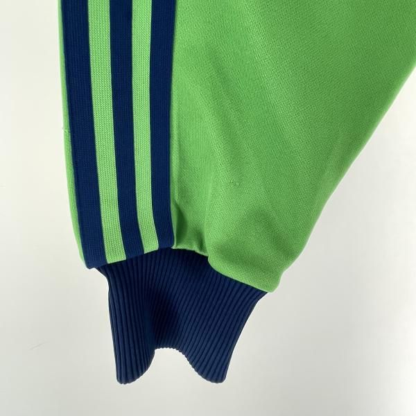 中古】80s adidas トラックジャケット サイズM ADS-4F デサント製 緑