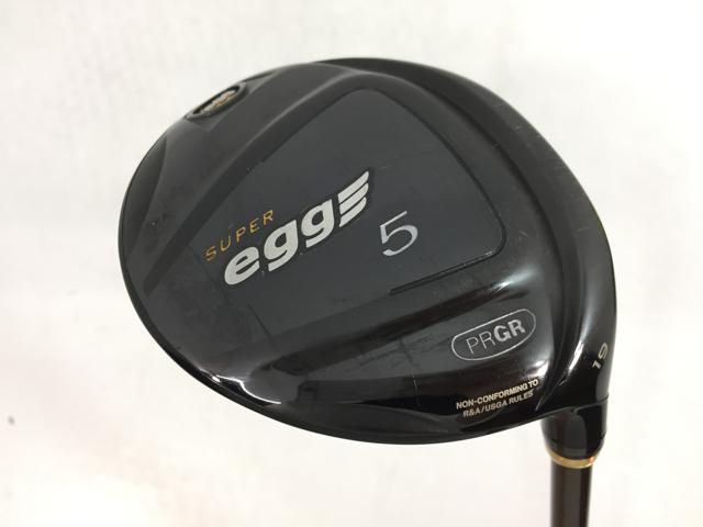 返品OK 【中古ゴルフクラブ】プロギア SUPER egg (金エッグ) フェアウェイ 2017(高反発) オリジナルカーボン 5W 10,232円