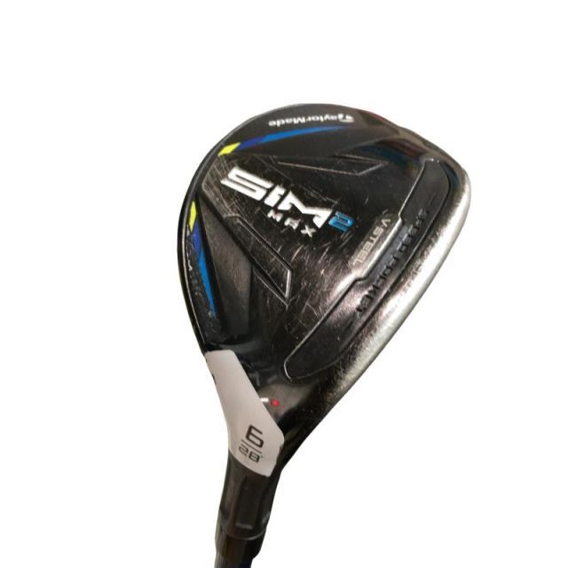 【中古】 テーラーメイド SIM2 MAX U6 ユーティリティ UT TENSEI BLUE TM60(SIM2 UT) (フレックスR) メンズ 男性用 右利き 右用 Dランク ゴルフクラブ