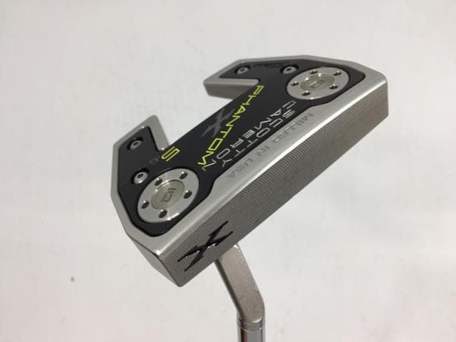 返品OK 【中古ゴルフクラブ】タイトリスト スコッティ・キャメロン PHANTOM X 5.5 (ファントムX 5.5) 2021 オリジナルスチール パター