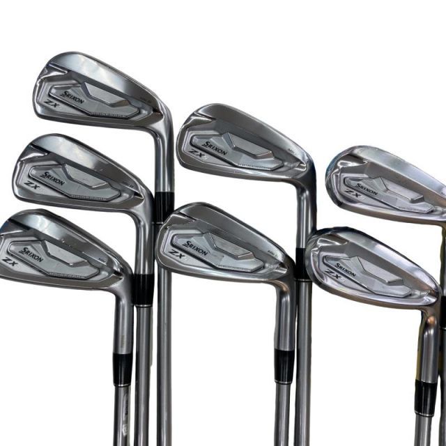 【中古】 ダンロップ SRIXON ZX5 Mk II 8S アイアンセット IR Diamana ZX-II 60 for Iron (フレックスS) メンズ 男性用 右利き 右用 Cランク ゴルフクラブ