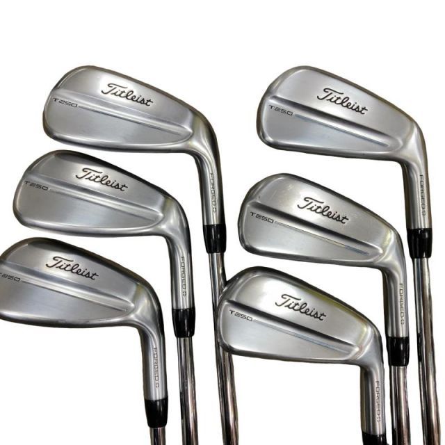 【中古】 タイトリスト Titleist T250(2025) 6S アイアンセット IR 純正特注シャフト (フレックスR) メンズ 男性用 右利き 右用 Cランク ゴルフクラブ
