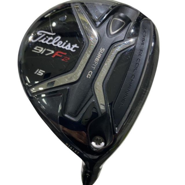 【中古】 タイトリスト 917 F2 15° フェアウェイウッド FW Speeder 569 EVOLUTION III (フレックスS) メンズ 男性用 右利き 右用 Cランク ゴルフクラブ