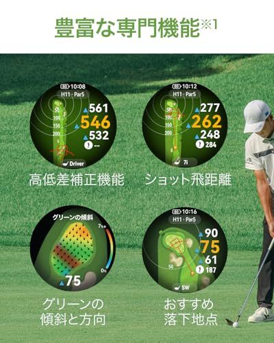 HONMA x HUAWEI WATCH GT 6 Pro スマートウォッチ 本間ゴルフコラボモデル プロレベルゴルフ機能 1.47インチ大画面 最長21日間バッテリー スポーツモード100種類以上 GPS搭載 心電図分析 健康モニタリング iOS & Ayu