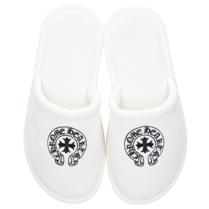 クロムハーツ HOTEL SLIPPER ホースシュー刺繍ホテルスリッパ メンズ