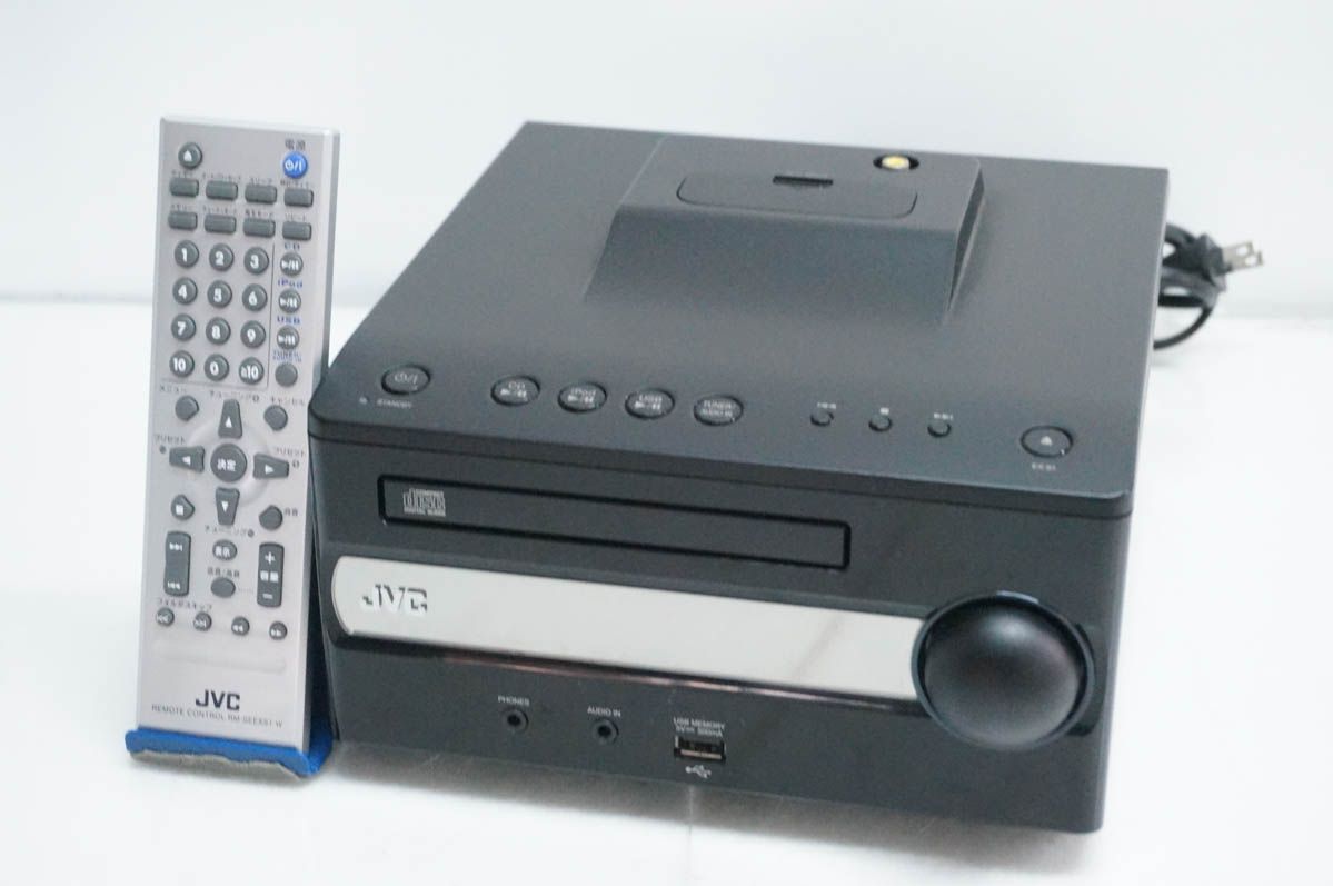 【中古】JVC Victorビクター iPod/iPhone対応 CD RECEIVER CA-EXS1 アンプ部のみ