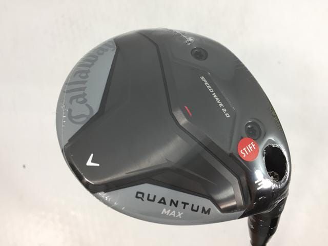 返品OK 【中古ゴルフクラブ】【未使用品】キャロウェイ QUANTUM MAX (クアンタム マックス) フェアウェイ 2026 (日本仕様) ATHLEMAX 50 for Callaway 3W
