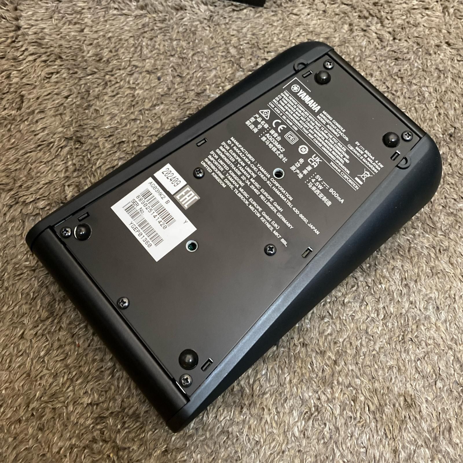 尾張小牧店】【楽器】 中古 YAMAHA | ヤマハ DTM・DAW・音響機器 AG03