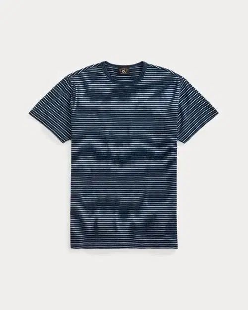 RRL Indigo ストライプ 半袖 Tシャツ L 51,028円