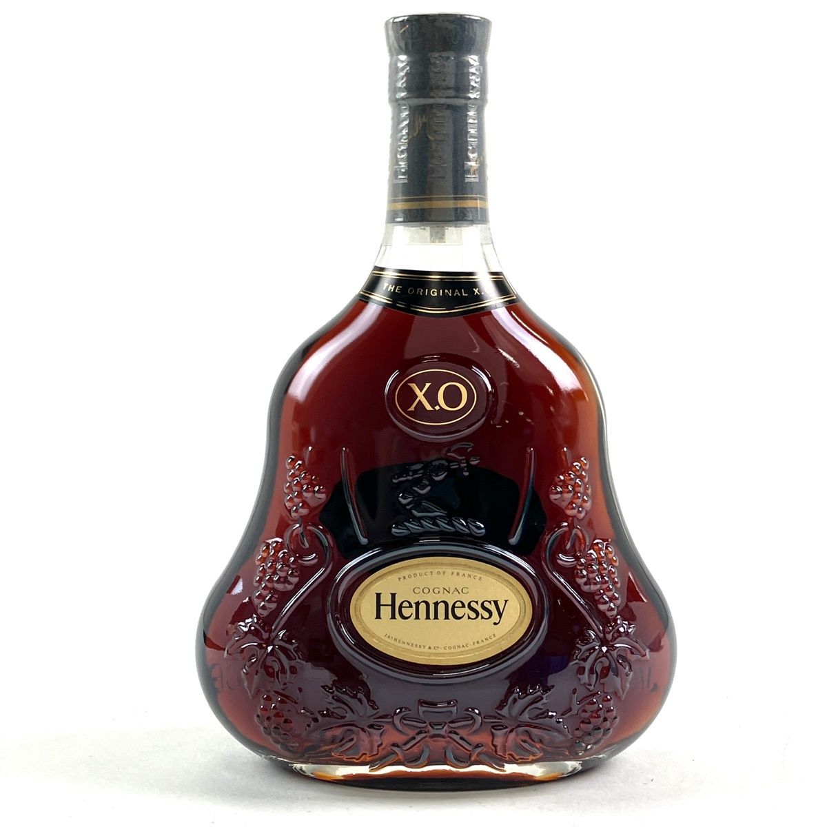 ヘネシー Hennessy XO 黒キャップ クリアボトル 700ml ブランデー