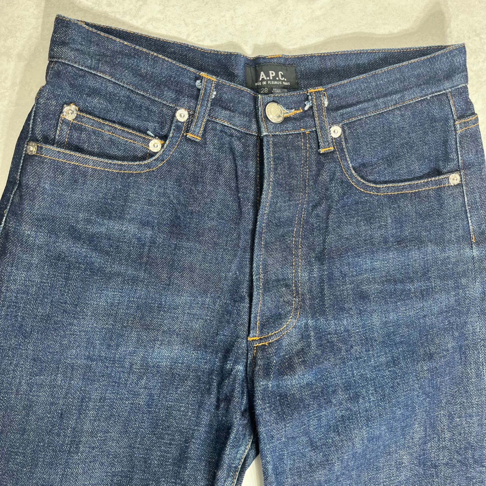 A.P.C. アーペーセー スタンダード デニム 28インチ 日本製 濃紺 赤耳