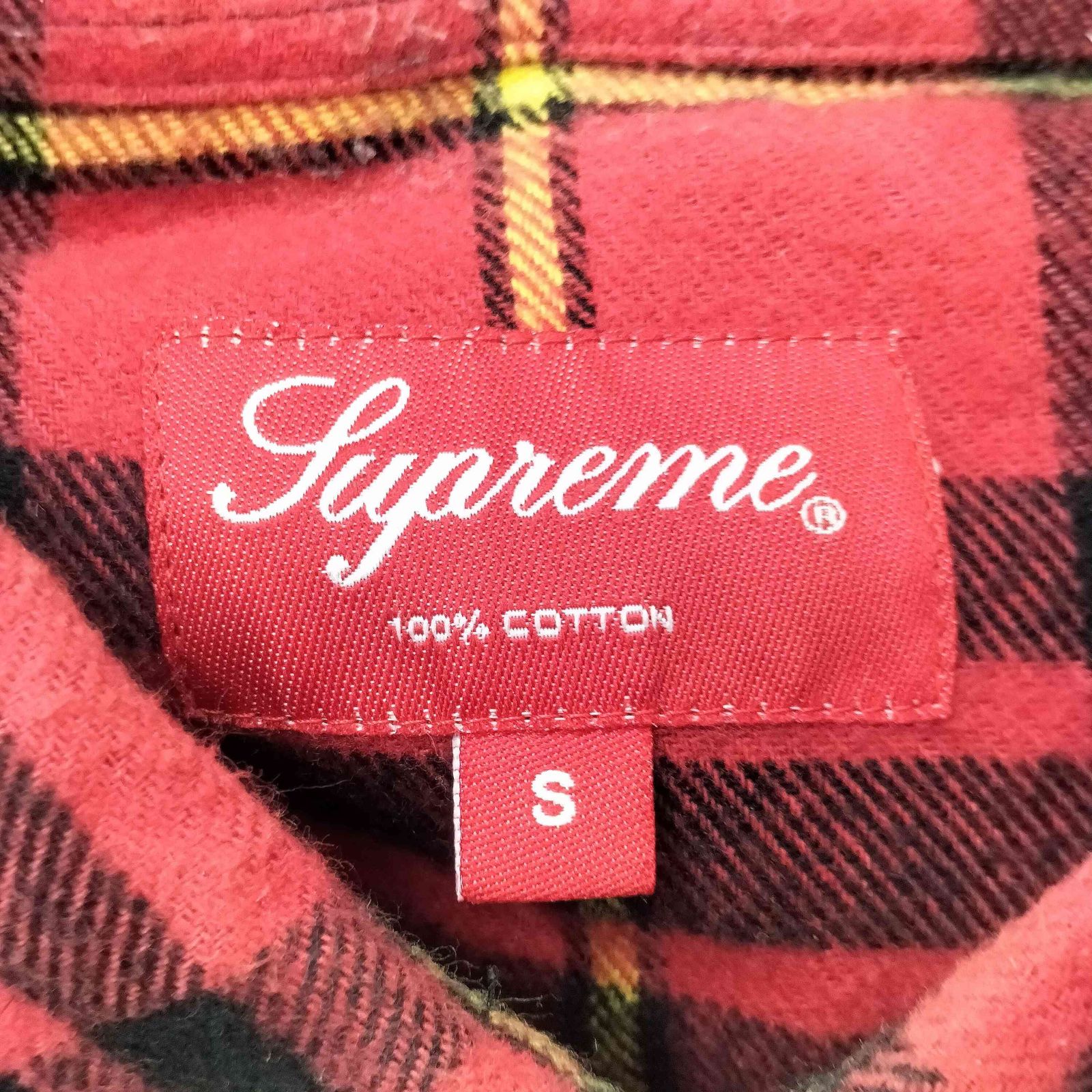 シュプリーム Supreme 17AW TARTAN FLANNEL SHIRT タータンチェック