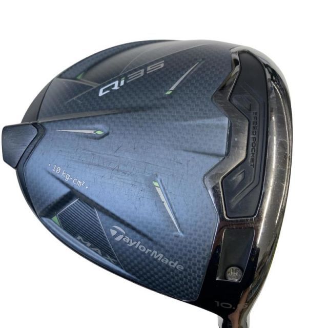 【中古】 テーラーメイド Qi35 MAX 10.5° ドライバー DR 純正特注シャフト (フレックスS) メンズ 男性用 右利き 右用 Cランク ゴルフクラブ