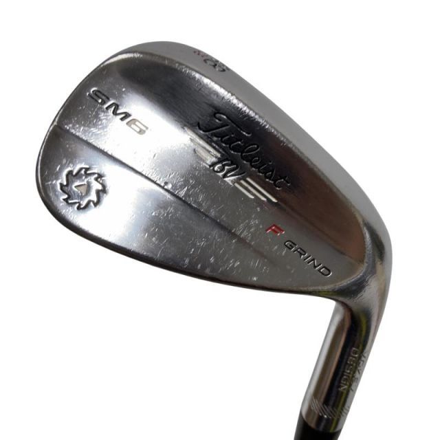 【中古】 タイトリスト VOKEY SPIN MILLED SM6 ツアークロム 48°/08°F ウェッジ WG NS PRO MODUS3 TOUR120 (フレックスS) メンズ 男性用 右利き 右用 Dランク ゴルフクラブ