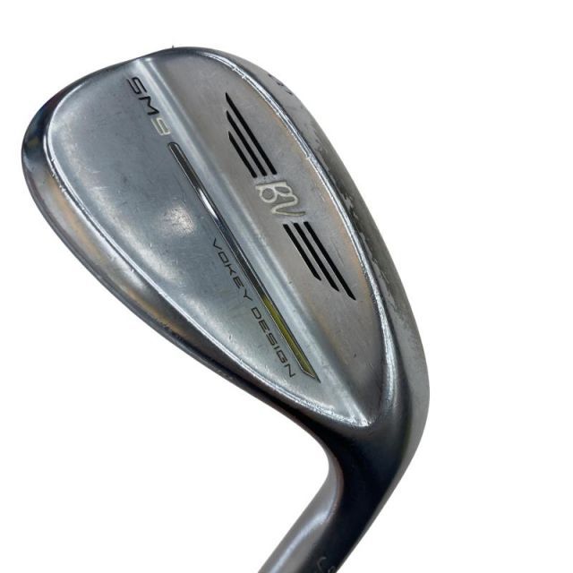 【中古】 タイトリスト VOKEY SPIN MILLED SM9 ツアークロム 58°/14°K ウェッジ WG Dynamic Gold (フレックスS) メンズ 男性用 右利き 右用 Dランク ゴルフクラブ