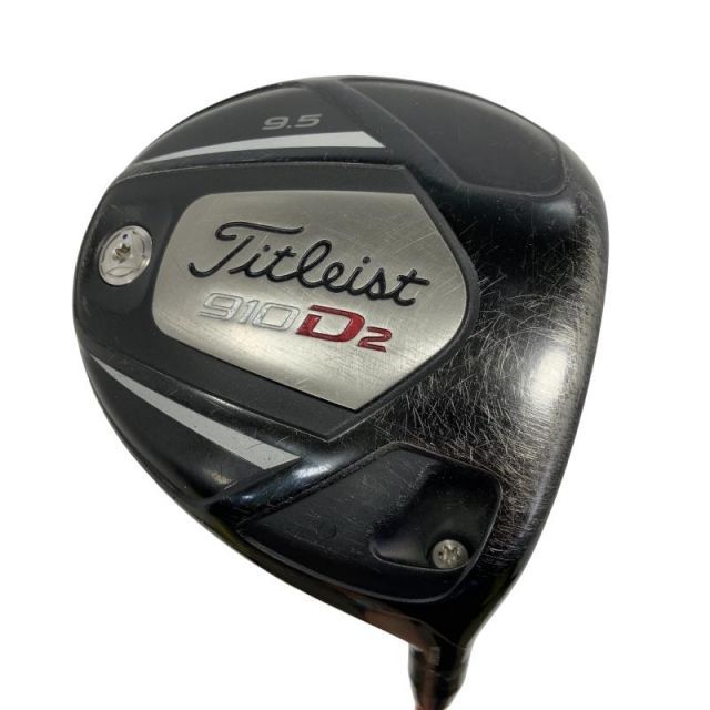 【中古】 タイトリスト 910 D2 9.5° ドライバー DR Tour AD DJ-6 (フレックスS) メンズ 男性用 右利き 右用 Cランク ゴルフクラブ