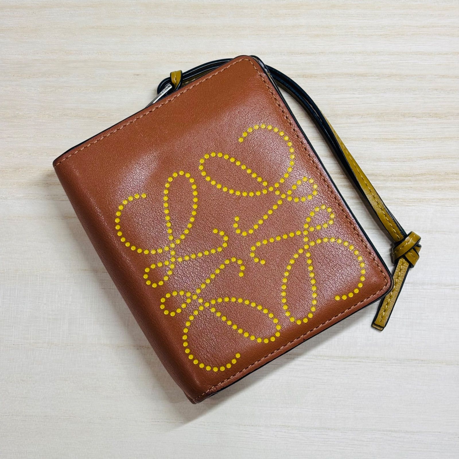LOEWE ロエベ ブランド コンパクト ジップ ウォレット アナグラム 財布
