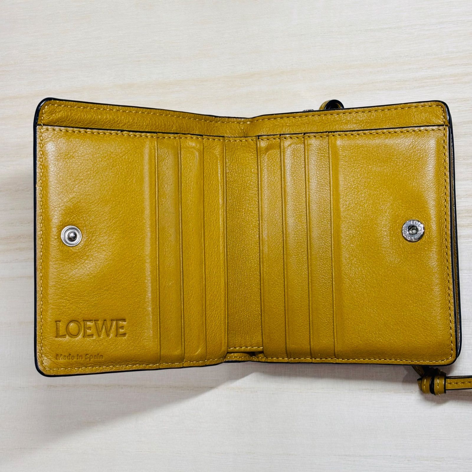 LOEWE ロエベ ブランド コンパクト ジップ ウォレット アナグラム 財布